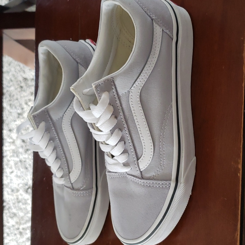 Vans Old School, Gray Dawn / True White size 7